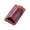 wine red, variant on Pen Holder with Clip Leather Pen Holder Journal Pencil Holder Single Slot Pen Holder for Journal Notebook Clipboard