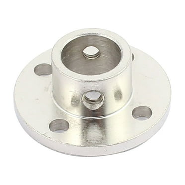 Uxcell 4mm Inner Dia H12*D10 Rigid Flange Coupling Motor Guide Shaft