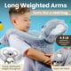 thumbnail image 2 of Animal de peluche con peso de koala para adultos y niños, 4,5 libras, brazos reconfortantes de 38 pulgadas de largo para abrazos relajantes, peluches con peso, animales de peluche para aliviar la ansi, 2 of 5
