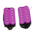 thumbnail image 2 of 2 Pcs Humbucker Pickup Bricolage Matériau Alliage Durable Professionnel Résistant à l'Usure Violet Style A, 2 of 8