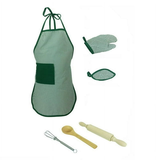 PENGXAING Cooking Toy Set Stimulate Imagination Intellectual Development Kitchen Toy Dress Up Role Play Baking Toy Set for Kids