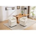 thumbnail image 4 of Chenille and Wood Frame - 360° Movement - Indoor Dining Spaces - Easy Placement, 4 of 6
