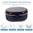 thumbnail image 2 of MasteelfCA Denture Bath Case Portable Brace Retainer Denture Storage Case Dustproof Brace Case Brace Holder, 2 of 8