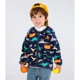 thumbnail image 6 of Toddler Fleece Jacket Winter Warm Coats with Hooded for Baby Boys Girls 3-4t, 6 of 7