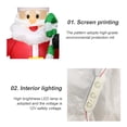 thumbnail image 2 of Muñeco Nieve Muñecos Iluminado Ornamento Inflable Grandes Regalos Nuevo, 2 of 8