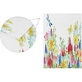 thumbnail image 2 of Spring Summer House Flag 28x40 Double Sided Daffodils Tulips and Dragonfly Garden Yard Flags Welcome Spring Rustic Farmhouse Outdoor Banner Party Home Decor, 2 of 6