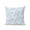 Blue, variant on 1 Pack Outdoor Throw Pillow, Ocean Shell Waterproof Pillow with Insert Included, Summer Coastal Seashells Texture Light Blue Decorative Accent Cushion Sofa Pillows for Patio Porch, 16 x 16 In