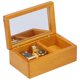 thumbnail image 5 of Caja de almacenamiento de joyería musical, decoración de madera, caja de música de joyería musical, caja de música con espejo de grado profesional, 5 of 13