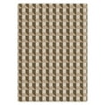 thumbnail image 3 of Airgugu Runner Area Rugs Washable Rugs Boho Area Rug Modern Geometric Neutral Carpet for Home Decor Foldable Non Slip Bedroom Rugs Entryway Hallway Runner Ge0metric Stlye 5"x7", 3 of 4