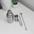 thumbnail image 6 of Gymnture Stainless Steel Bartender Set for Home Parties - Silver, 6 of 10