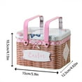 thumbnail image 3 of Elegant Metal Candy Jar for Easter | Food Storage Container with Lids and Handle, 3 of 4