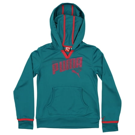 PUMA Big Girls' Core Active Pullover Hoodie