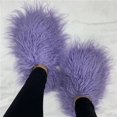 thumbnail image 1 of Factory Price New Designer Real Tan Sheep Fur Women Slides Slippers For Season With Customized Color, 1 of 7