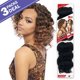 thumbnail image 2 of LMHF Synthetic Hair Braids Kima Braid Ocean Wave 8 inch (3-pack, T1B/30), 2 of 5