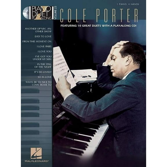 Cole Porter: Piano Duet Play-Along Volume 23