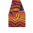 thumbnail image 2 of BSDHOME Flame Bird Table Runner 16x72 Pouces, 2 of 4