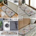 thumbnail image 6 of Cute Pitbull Terriers Dog and Flower Kitchen Rug Mat,Kitchen Runner Rugs Non Skid Washable,Decorative Kitchen Floor Mats for Kitchen,Sink,Laundry,17"x47.2", 6 of 7