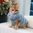 thumbnail image 5 of Winter Warm Dog Jacket for Small Medium Dogs Cats Cold Weather Coats with Harness Paded Dogs Fleece Vest Waterproof Windproof Dog Snow Jacket Pet Puppy Clothes, 5 of 9