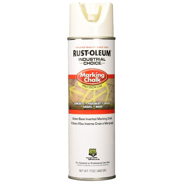 Pintura Rust-Oleum MC1800 Precision Line, color blanco brillante, 482 g