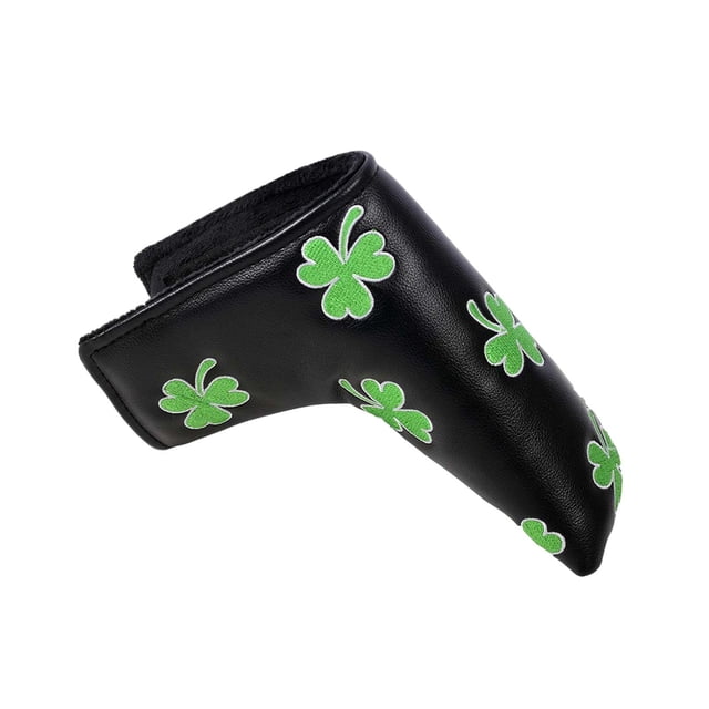 Cubierta de putter de golf para la mayoría de los putter cómodo al revestimiento Puttador de golf Golf Guard Golf Headcover Club de golf Negro