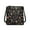 Black-Mushroom Print, variant on Wolf Print Leather Shoulder Purse Crossbody Satchel Purse for Women Multi Pocket Hobo Bag Messenger Bag with Adjustable Strap for Shopping Travel, Blue