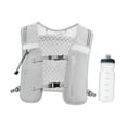 thumbnail image 4 of figatia Hydration Vest Daypack Cycling Hydration Pack for Cycling Marathoner Jogging Grey, 4 of 8