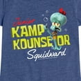 thumbnail image 3 of Kamp Koral - Kamp Kounselor Squidward - Toddler & Youth Girls Short Sleeve Graphic T-Shirt, 3 of 6