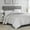 Gray, variant on 10 foot by 10 foot World's Largest King Comforter by DOWNLITE (Hypoallergenic Down Alternative)