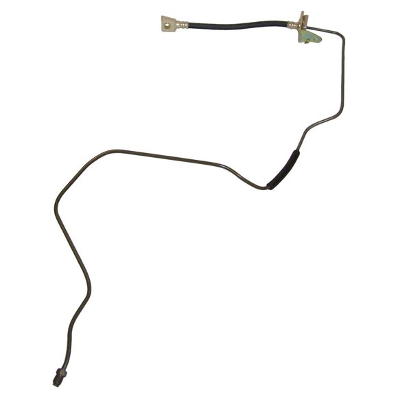 Fits 2003-2005 Jeep Wrangler TJ Crown Automotive Brake Line 52128430AC OEM Replacement; Single