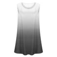 thumbnail image 4 of QUINDOS Tank Tops for Women Plus Size Summer Exercise Black Oversized Short Sleeved T-shirt Loose Tank Tops Camisoles for Women 2025, 4 of 5