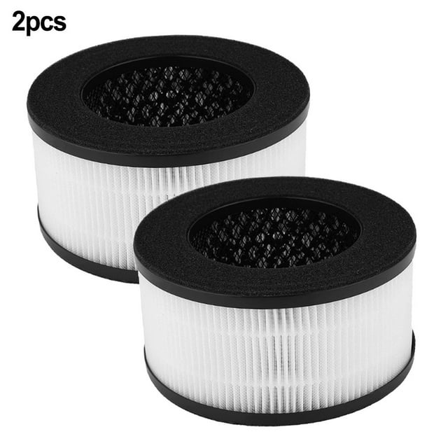 LEFU 2 Pack Replacement Air Filters Compatible with for Slevoo BS-01 Air Purifier, High-Quality HEPA Filter for Dust, Mold, and Air Pollutants, 99.97% Efficiency, 2pcs Set