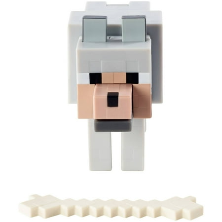 minecraft wolf soft toy