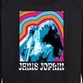 thumbnail image 3 of Janis Joplin - Janice Retro Color Waves - Women's Lightweight French Terry Long Sleeve Shirt, 3 of 5