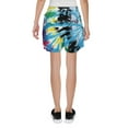 thumbnail image 2 of Ed Hardy Women's French Terry Tie Dye Printed Cut Off Loungewear Shorts, 2 of 2