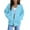 353#Sky Blue, variant on BRDFRL Womens Zip Up Hoodies Oversized Hoodie Sweatshirts for Fall Fashion Casual Hoodie Jackets 2025 Lightweight and Trendy​ Brown L