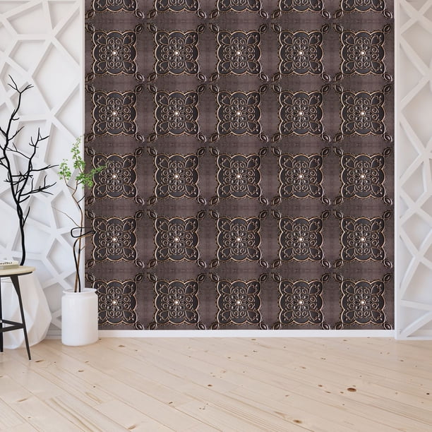 Gwong Decoración hogareña Etiqueta engomada de la pared Aprieso autoadhesivo PVC resistente a la lágrima Resistente a la adhesión 3D Etiqueta engomada de la pared para el hogar Gwong 21079905