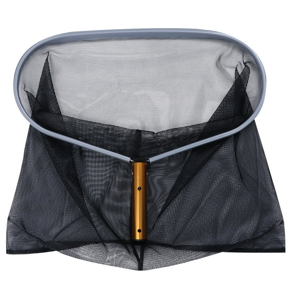 Black Pool Cleaning Net with Aluminum Frame for Swimming Pool Pond Mesh Leaf Net 7576775