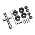 thumbnail image 1 of Aluminum Alloy 14mm Wheel Hex Hub Kit Universal Upgrade Wheel Hex Adapter ARRMA Senton RC Car, 1 of 8