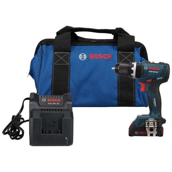 Bosch GSB18V-65B12 1/2in Brushless Hammer Drill/Driver Kit (Reconditioned)