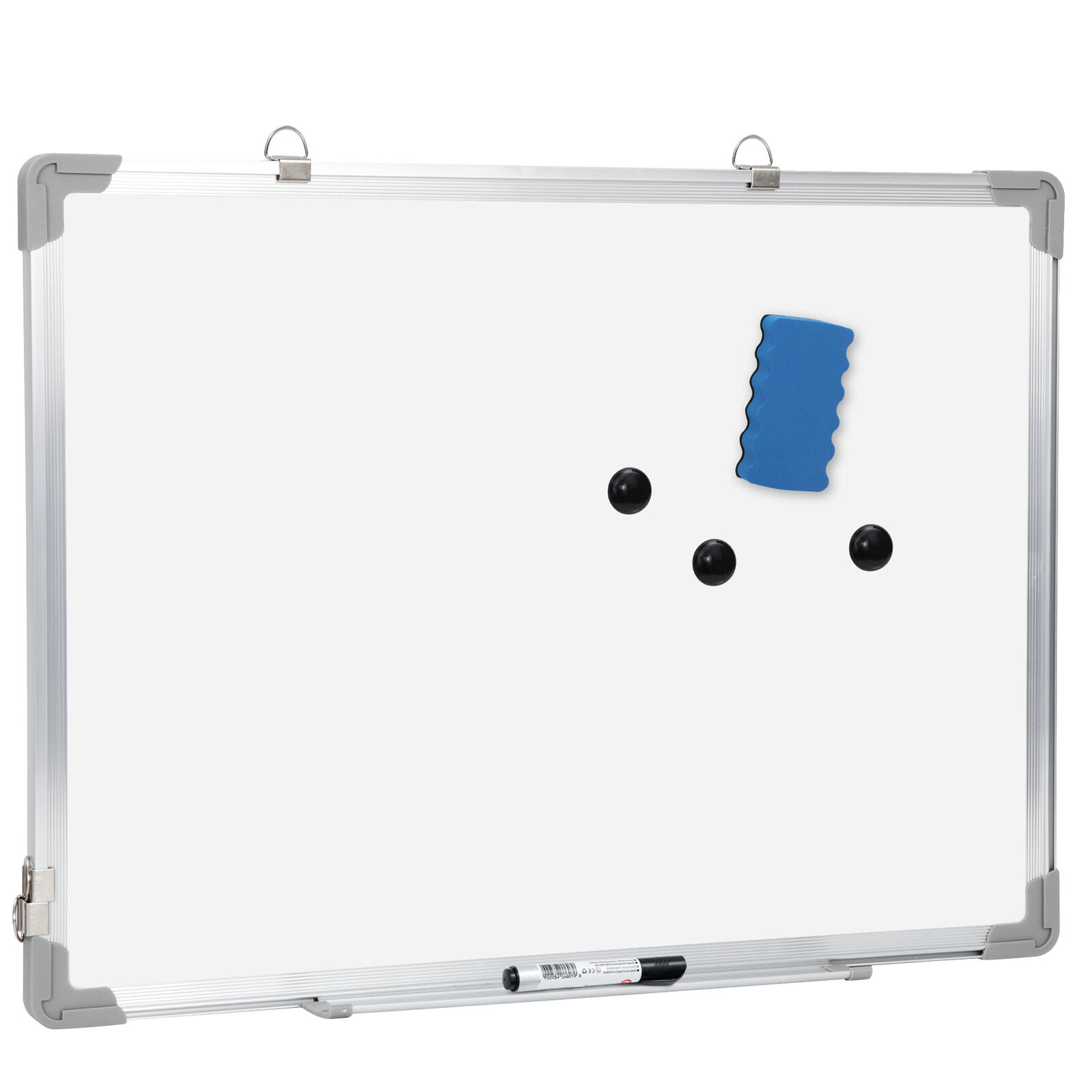 Dry Erase White Board Wall Hanging Board Magnetic Whiteboard 36 x 24 inch 