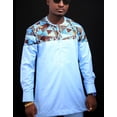 thumbnail image 5 of Urban Afrique bleu Shirt for men, African dresses for men, 5 of 5