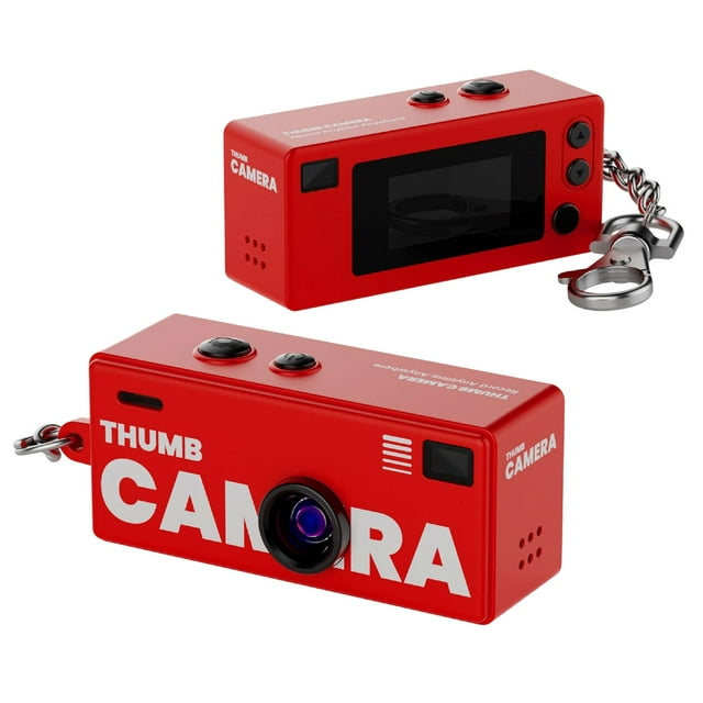 Mini cámara portátil de ABS, 100 MP, lector de tarjetas de 32 GB, carga tipo C, para viajes, vlogs, fotos y vídeos