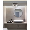 thumbnail image 2 of Kylie 14 inch flush mount in black, 2 of 2