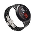 thumbnail image 2 of 22mm Ceramic Watch Strap Bamboo Joint Watch Strap With Metal Clasp Stylish Watch Replacement Strap Compatiple For Watch 1/2/2s Black, 2 of 3