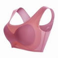 thumbnail image 6 of Sports Bra Yoga Bra Front Closure Floral Lace Bra Full Coverage Wireless Support Soft Breathable Comfort for Everyday Wear, 6 of 8