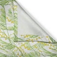 thumbnail image 3 of Ambesonne Garden Art Kitchen Curtains, Watercolor Mimosa, 55"x39", Apple Green and Yellow, 3 of 3