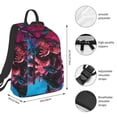 thumbnail image 4 of 14.7in Jujutsu Anime Kaise Backpacks Front Pocket Laptop Bag Cartoon Bags Bookbag Daypack Outdoor Travel, 4 of 8