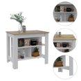 thumbnail image 4 of TUHOME Cala Kitchen Island  Engineered Wood Kitchen Islands in  Multi-color, 4 of 14