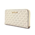 thumbnail image 3 of Cartera Michael Kors Jet Set LG Zip MOD 32F1GJ6E2B Vainilla, 3 of 5