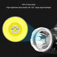 thumbnail image 4 of Naiovety Linterna frontal recargable portátil IPX5 resistente al agua brillo regulable lámpara de cabeza luz nocturna al aire libre para Iluminación y accesorios, 4 of 6